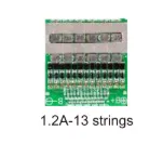 Lithium 1.2A-13S BMS for 13S lithium battery pack protection board.