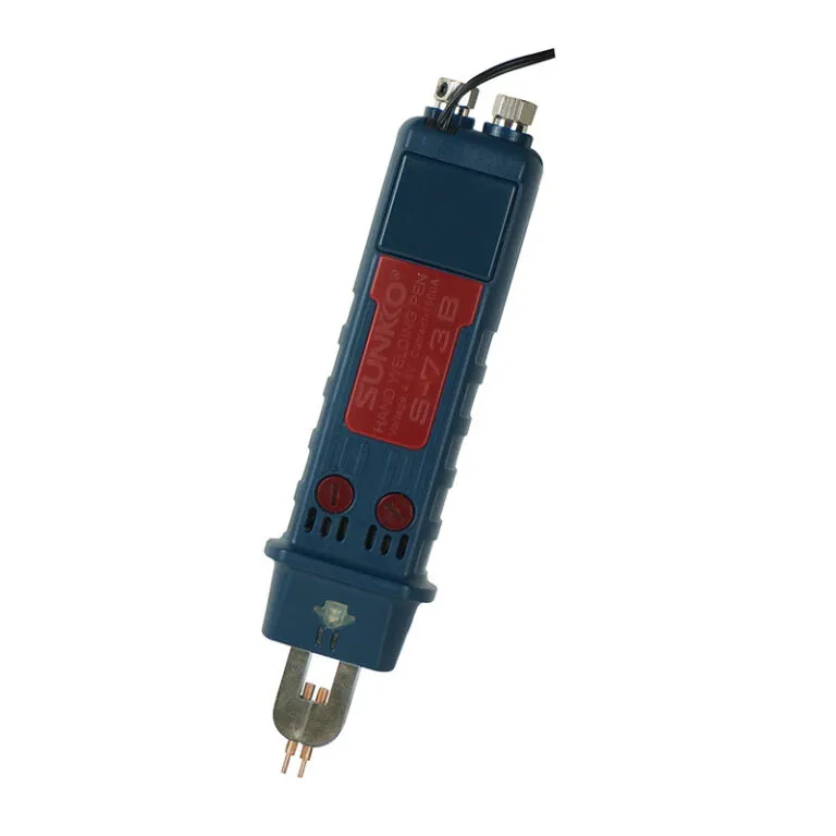 Sunkko 73B battery spot welder with precision controls for lithium battery pack and nickel strip welding