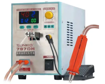 Sunkko 797DH 4 Sunkko 797DH Precision Battery Spot Welder for 18650 Battery Packs