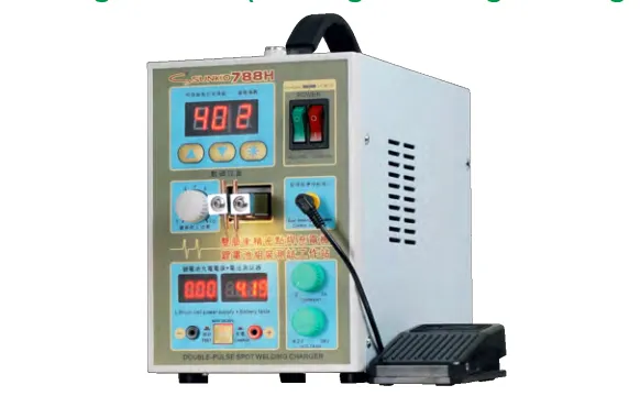 Sunkko S788H 2 Sunkko S788H Professional Spot Welder for 18650 Lithium Battery Packs
